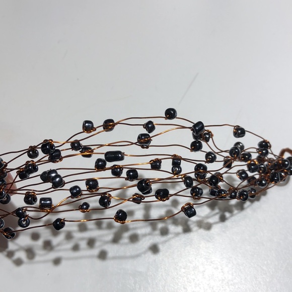 Handmade Wire Beaded Bracelet - Picture 5 of 11
